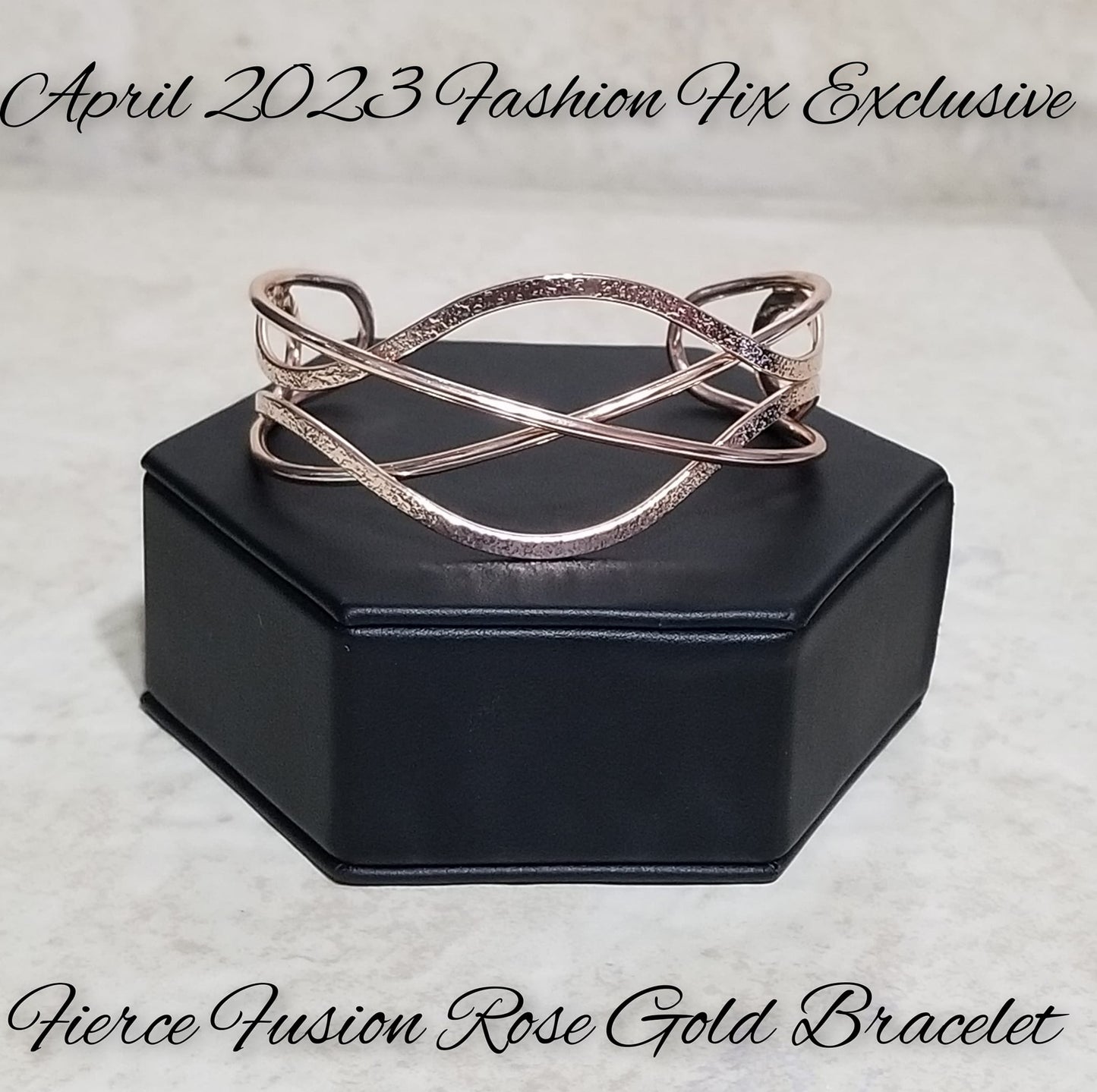 Fierce Fusion - Rose Gold Cuff Bracelet