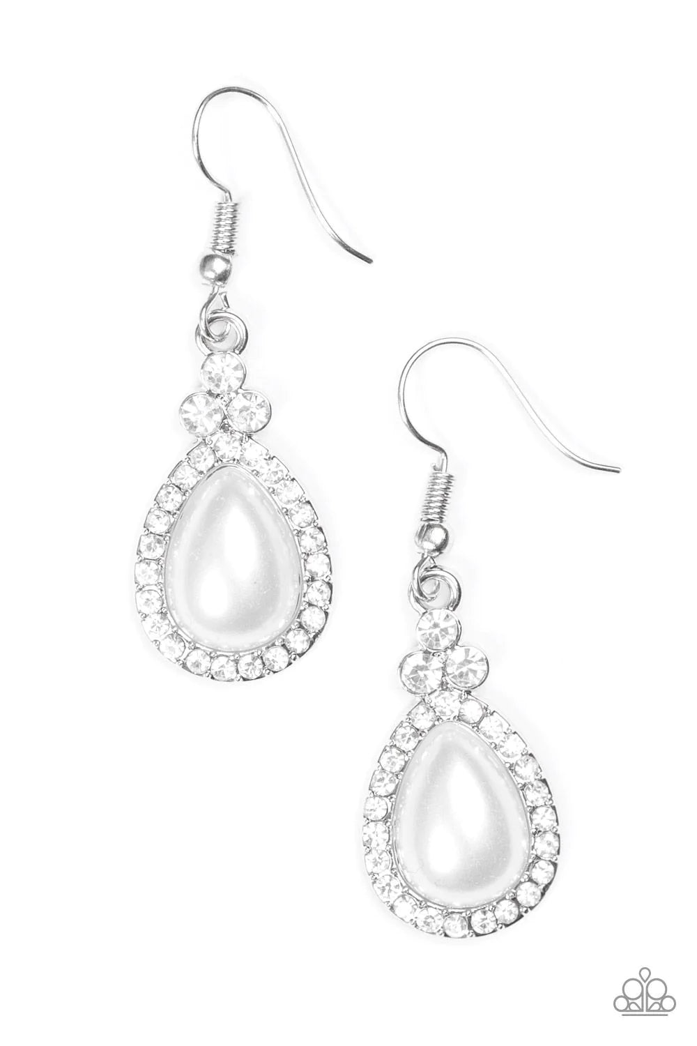 Millennial Matchmaker - White Pearl Earrings