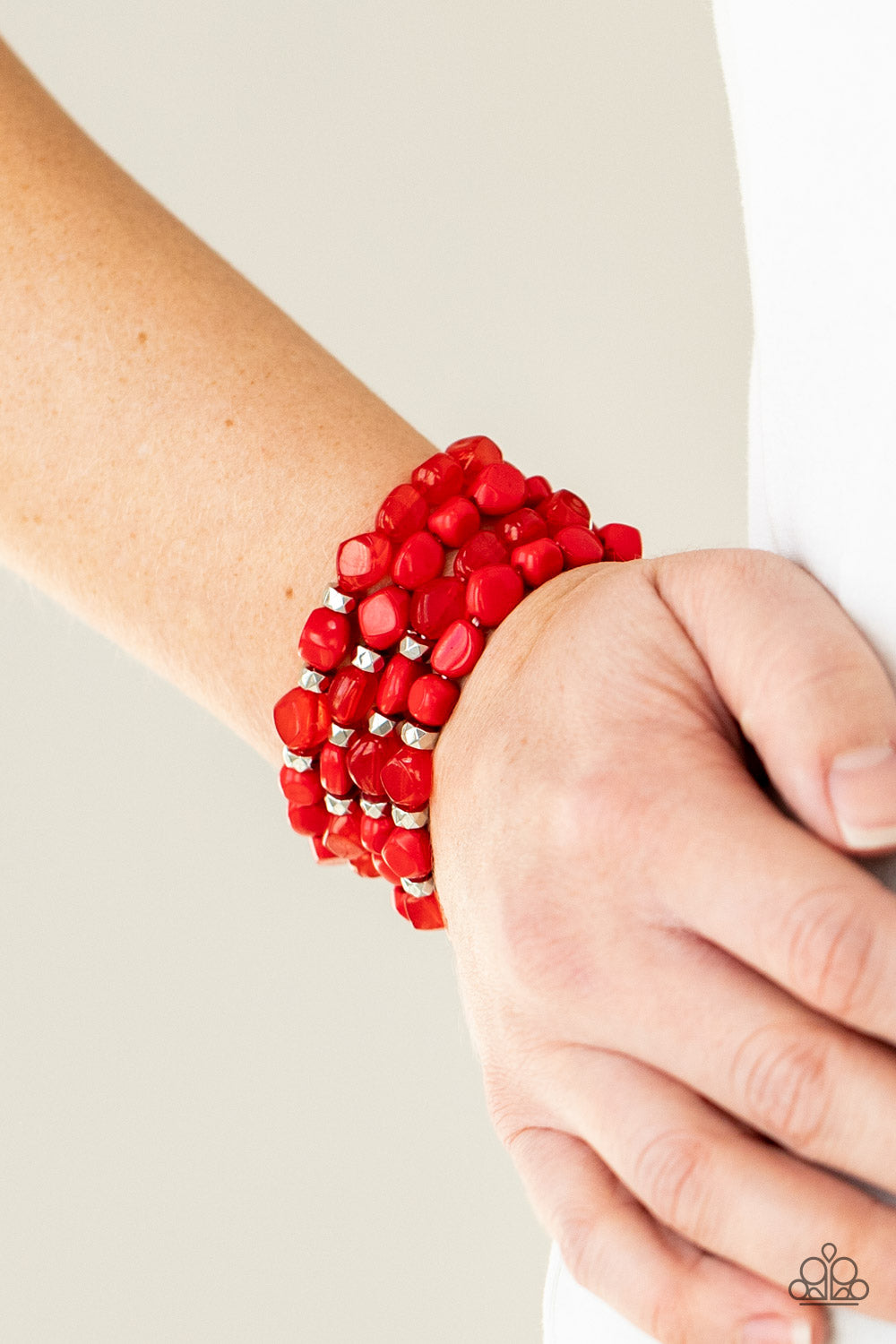 Nice GLOWING! - Red bracelet