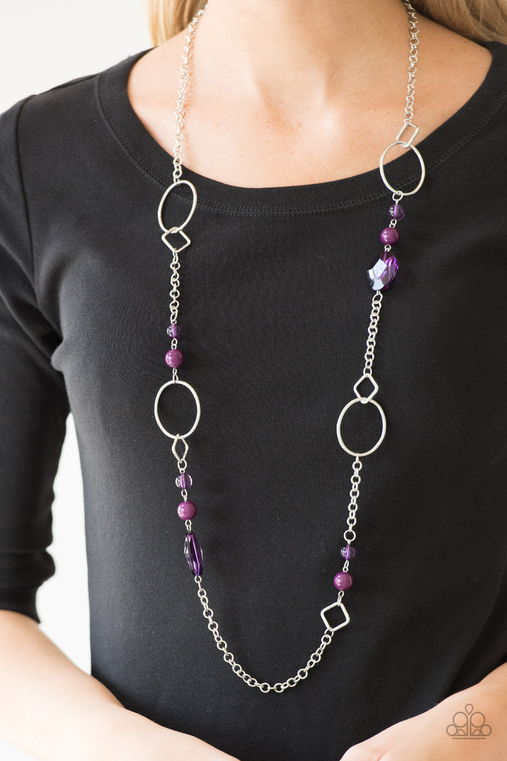 Very Visionary - Purple necklace