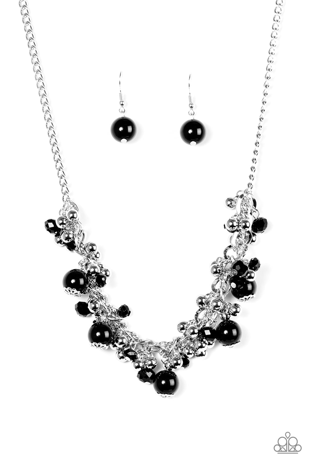 A Pop of Posh - black necklace