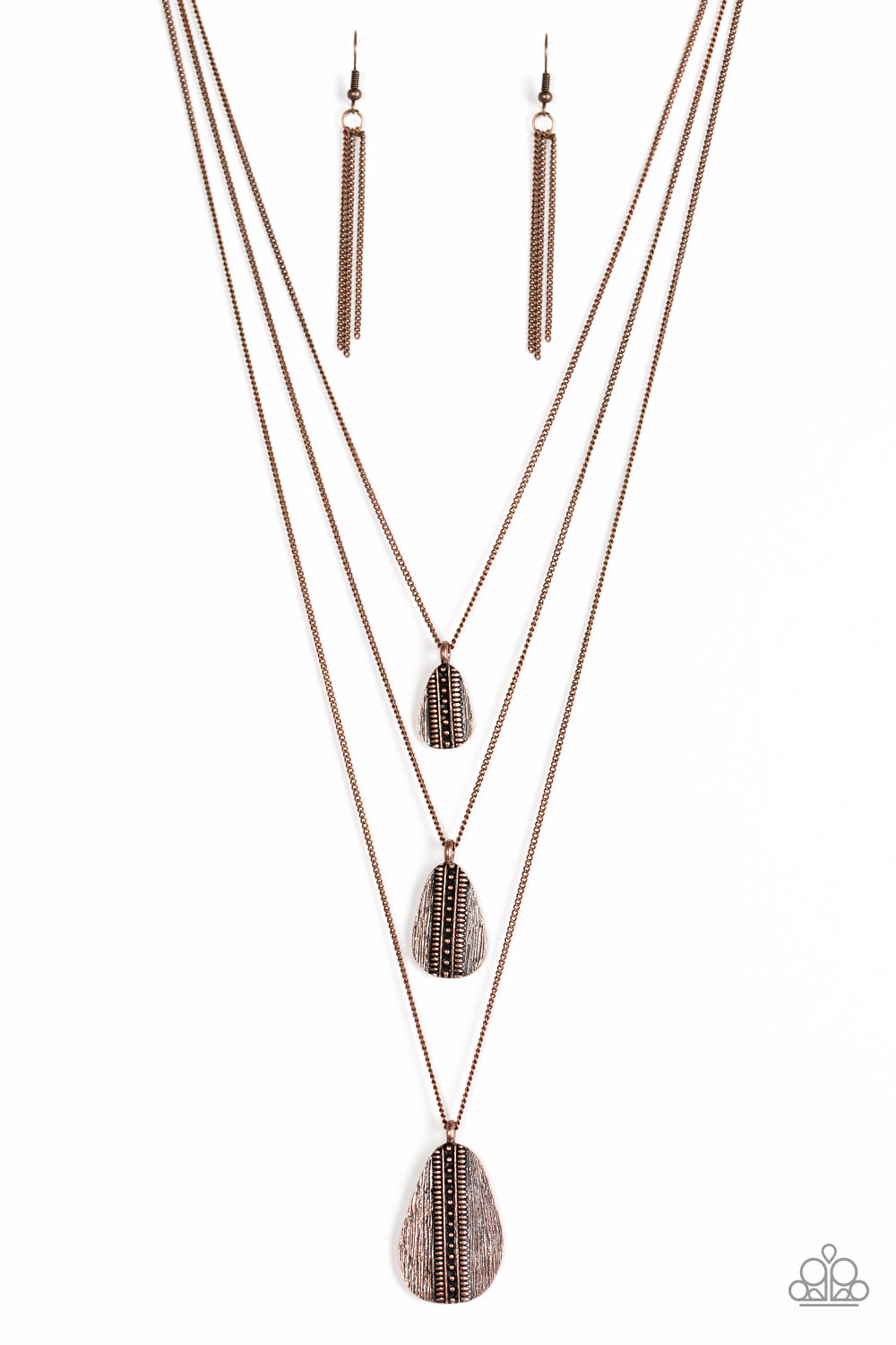 Sonoran Storm - Copper necklace