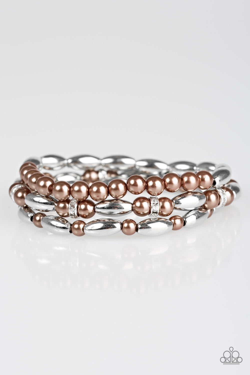 Chic Contender - Brown bracelet