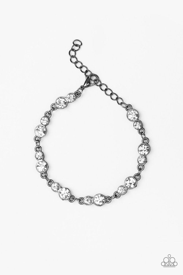 Twinkle Twinkle Little STARLET - Black/Gunmetal bracelet