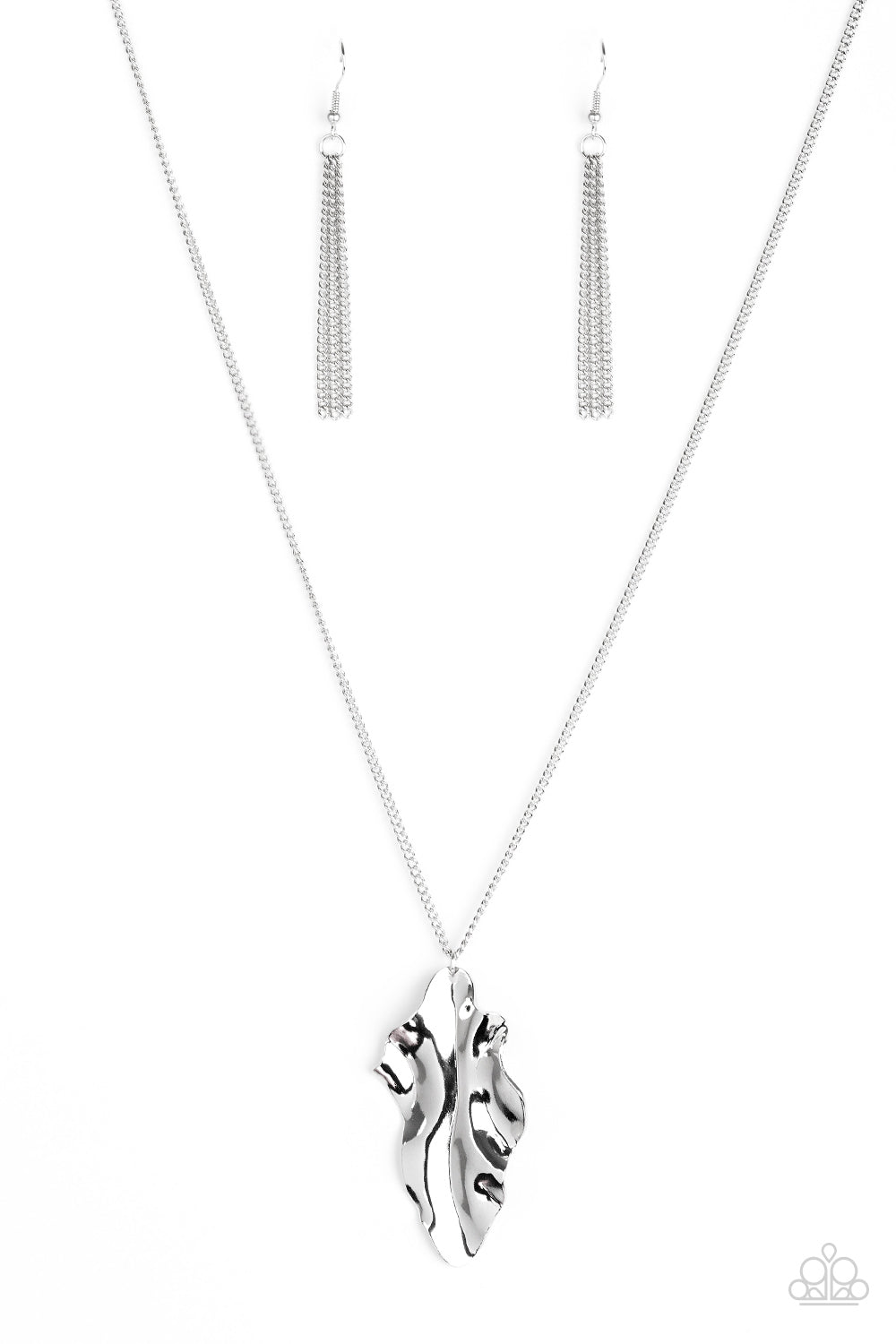 Fiercely Fall - Silver necklace