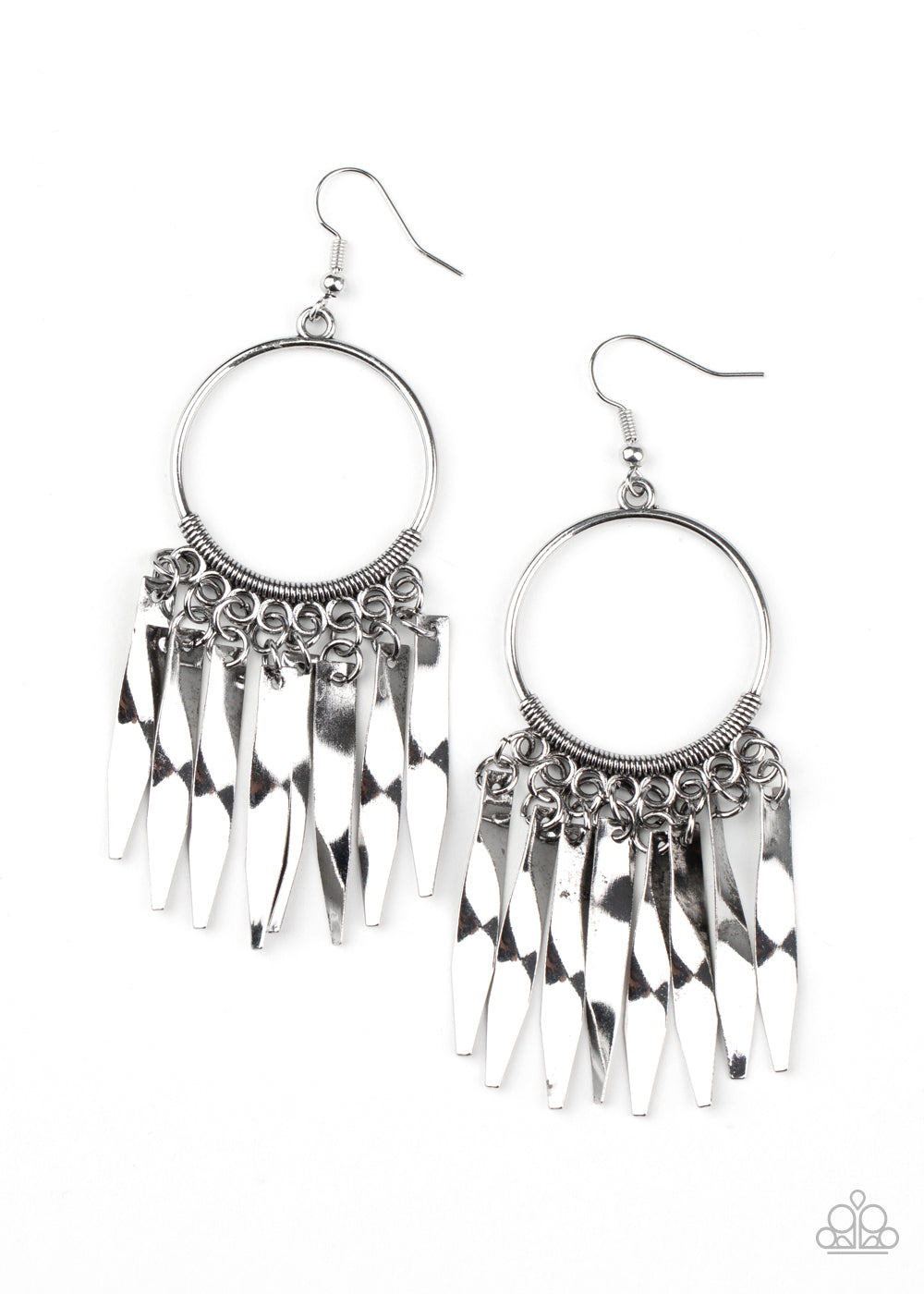 Let GRIT Be! - Silver earrings