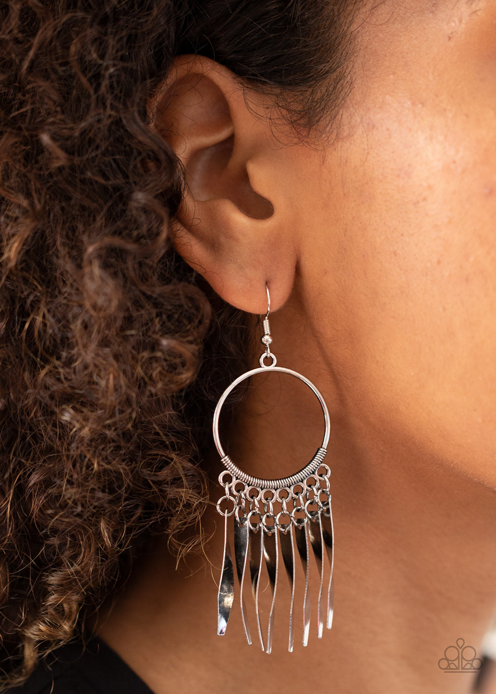 Let GRIT Be! - Silver earrings