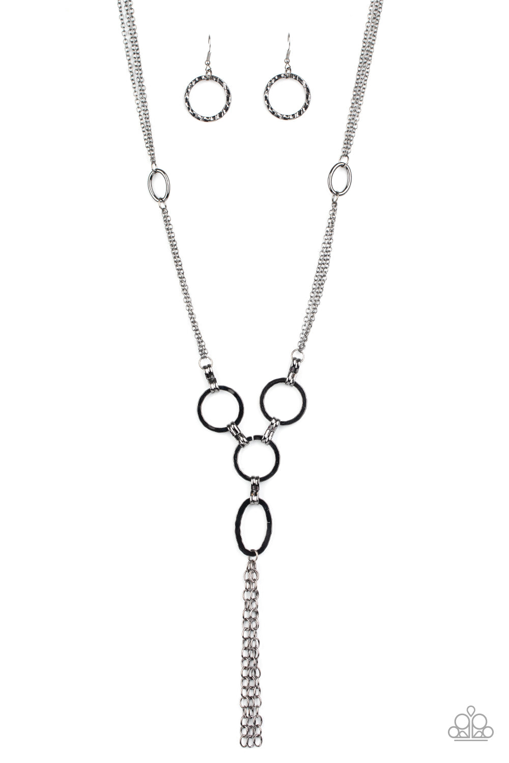 Metro Mechanics - Black/GM Necklace