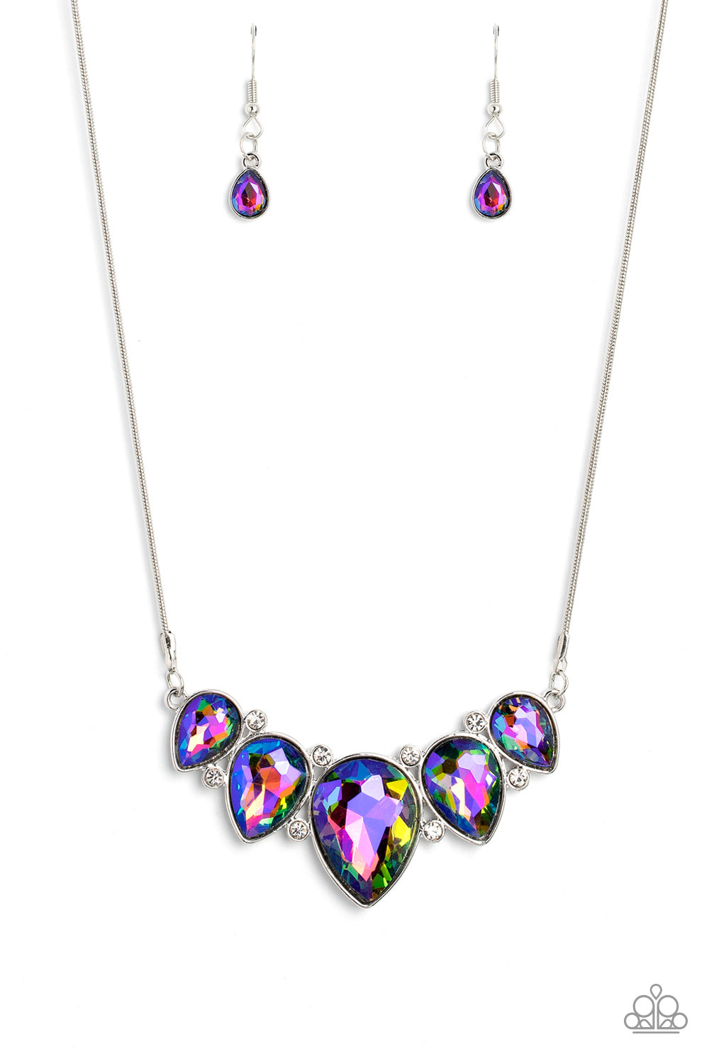 Regally Refined - Multicolor necklace