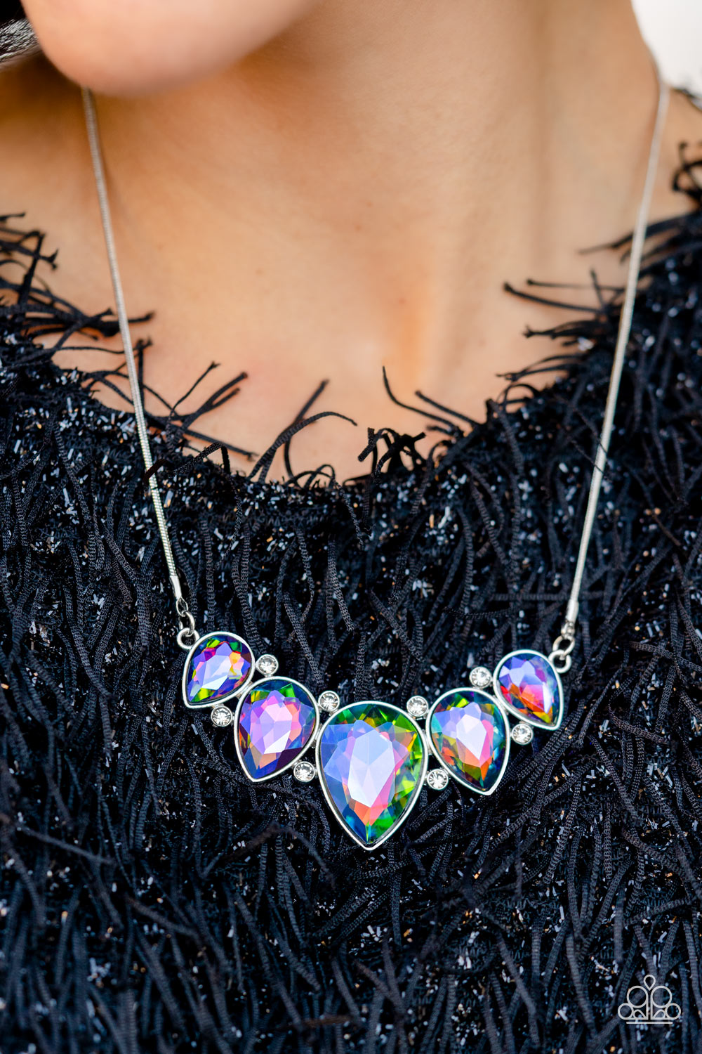 Regally Refined - Multicolor necklace