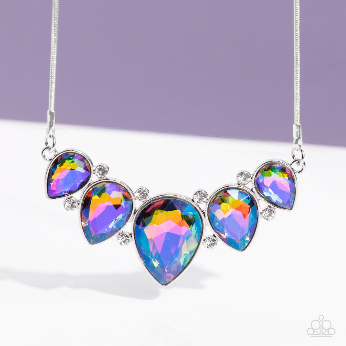 Regally Refined - Multicolor necklace