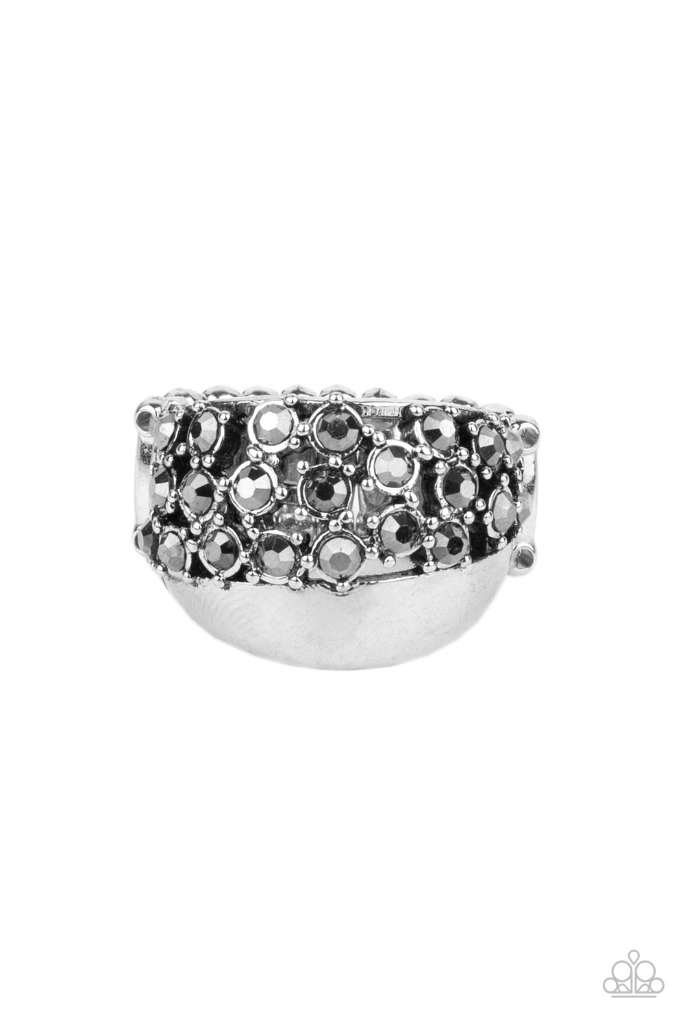 Prismatically Motley - Silver ring