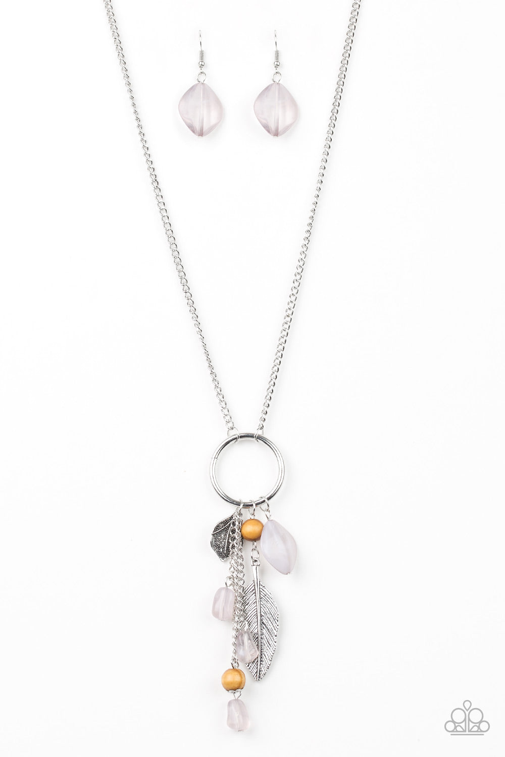 Sky High Style - Silver necklace