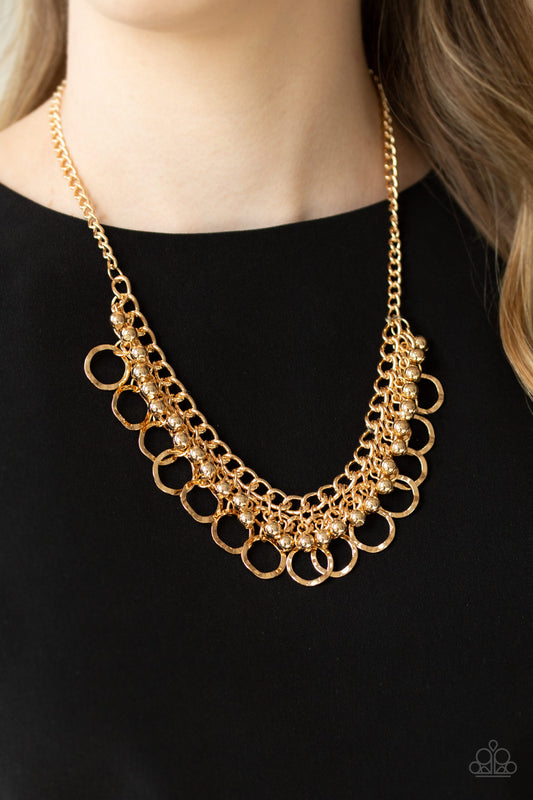 Ring Leader Radiance - Gold necklace