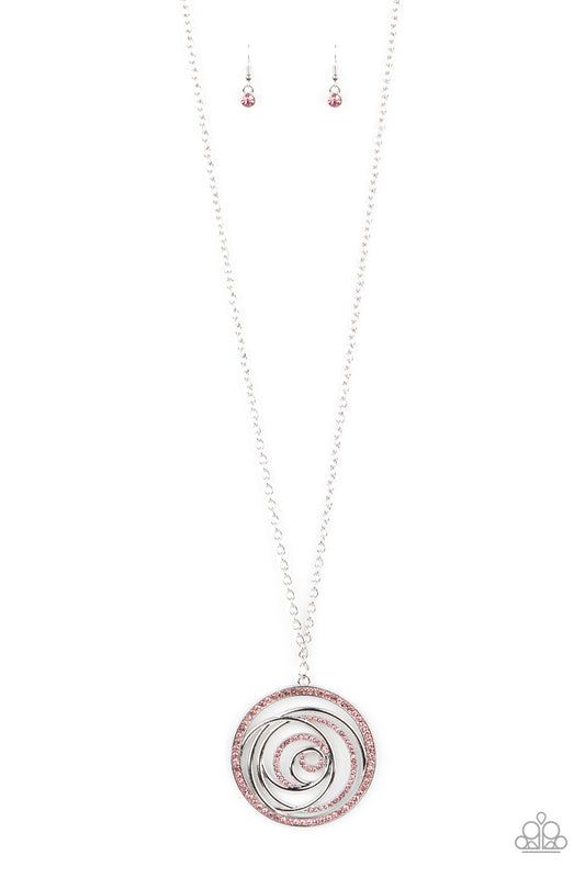 Subliminal Sparkle - Pink necklace