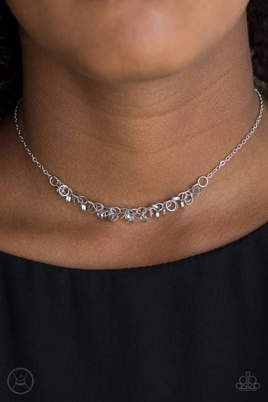 Cat Got Your Tongue? - Silver choker