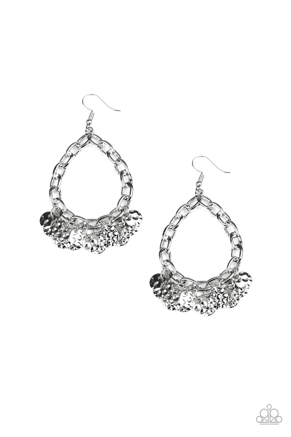 Street Appeal - Silver earrings