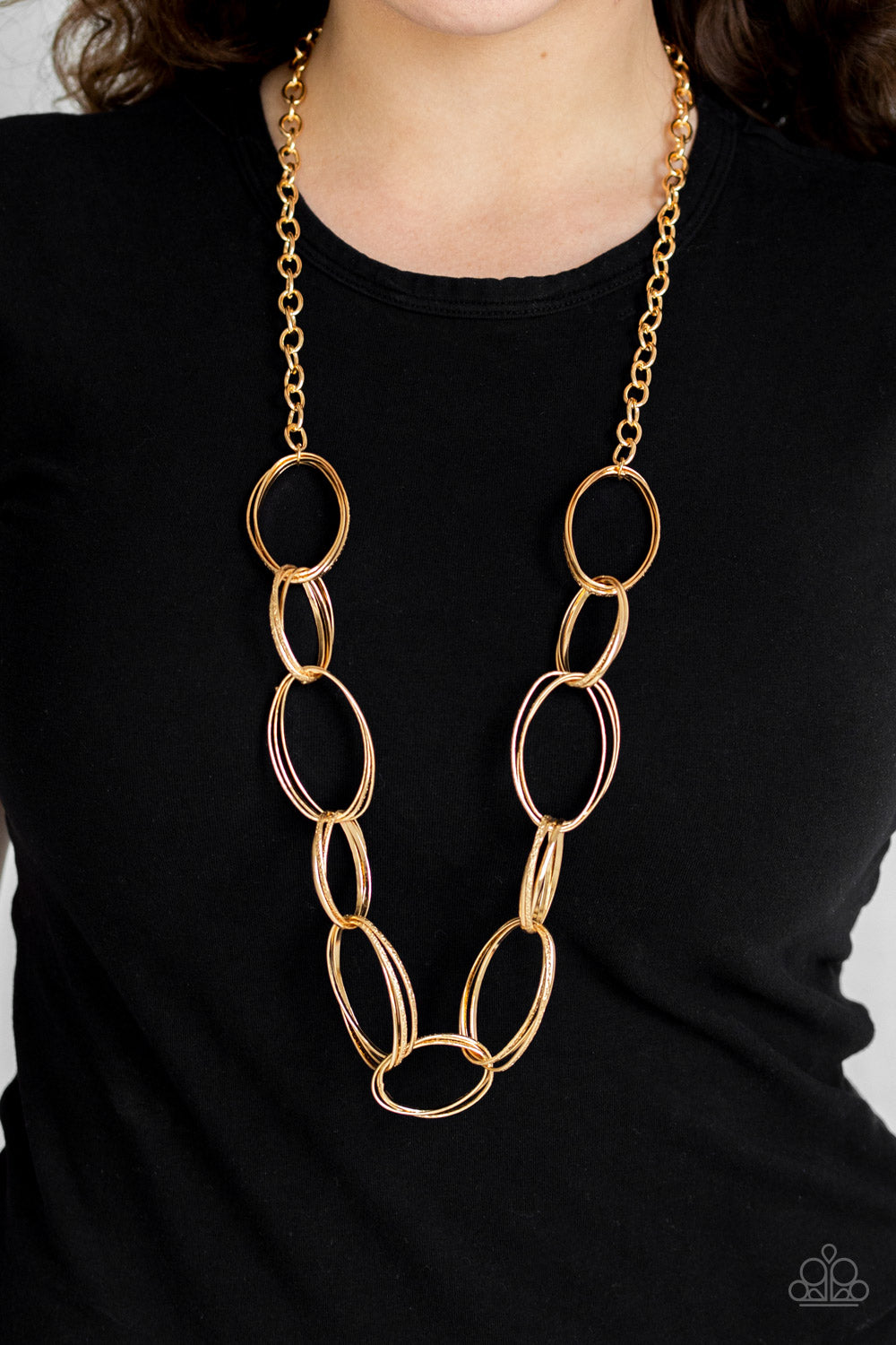 Ring Bling - Gold necklace