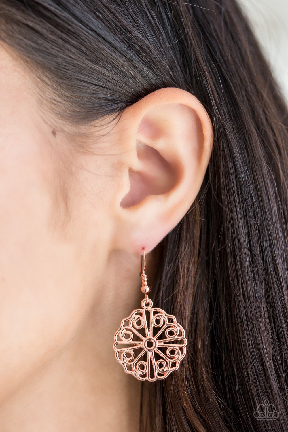 FEELING FRILLY - COPPER Earrings