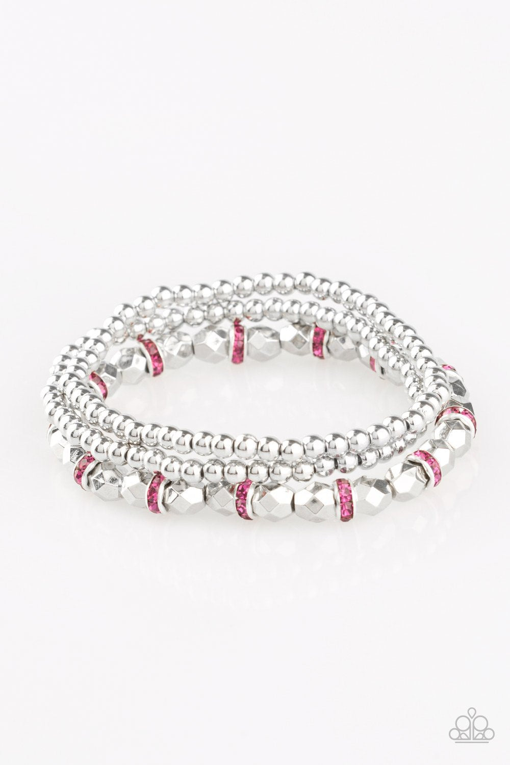 Let There BEAM Light - Pink bracelet