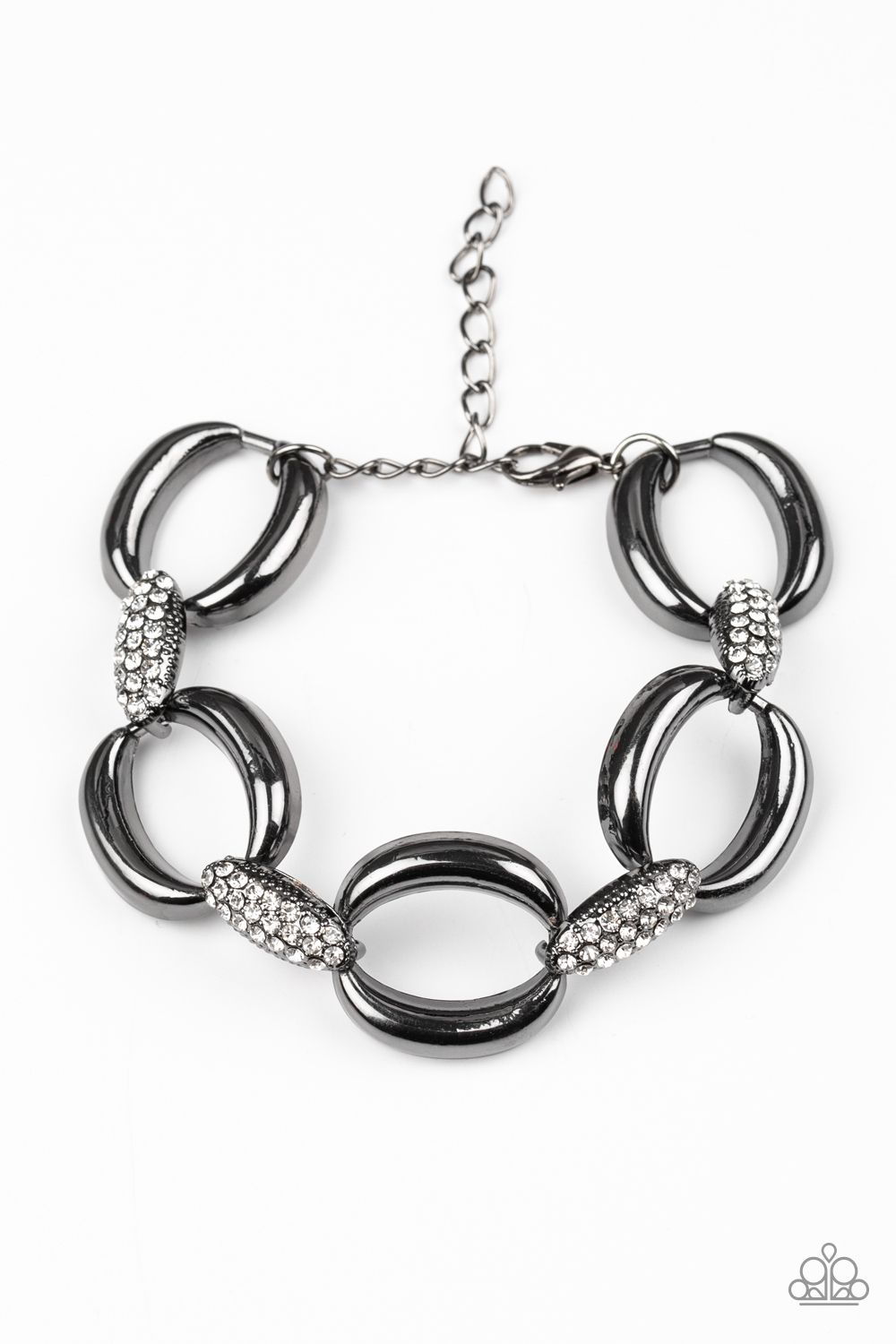 Boss Boulevard - Black/Gunmetal Necklace