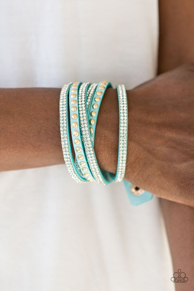 I BOLD You So! - Blue Bracelet