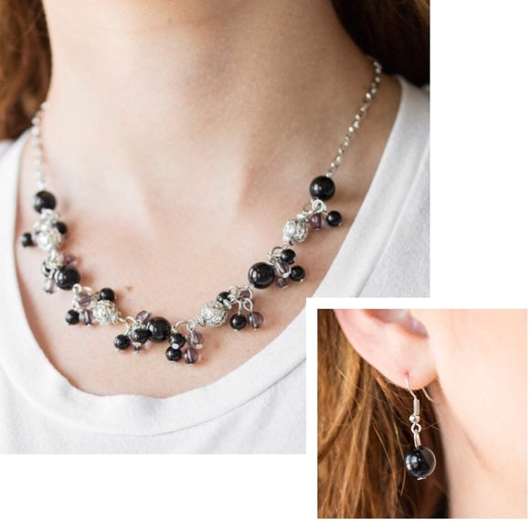 Weekday Wedding - Black necklace