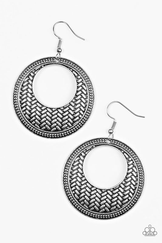 Tahiti Traveler - Silver earrings